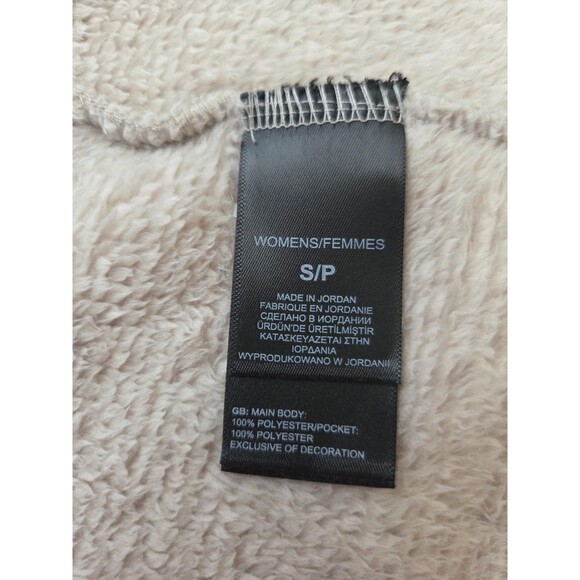 The North Face Women's Full Zip Osito Fleece Coat Jacket Small Beige - Picture 5 of 6